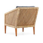 Sedia accento Classic Home Kaitlin in vimini