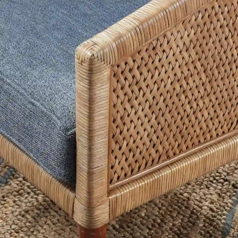 Sedia accento Classic Home Kaitlin in vimini